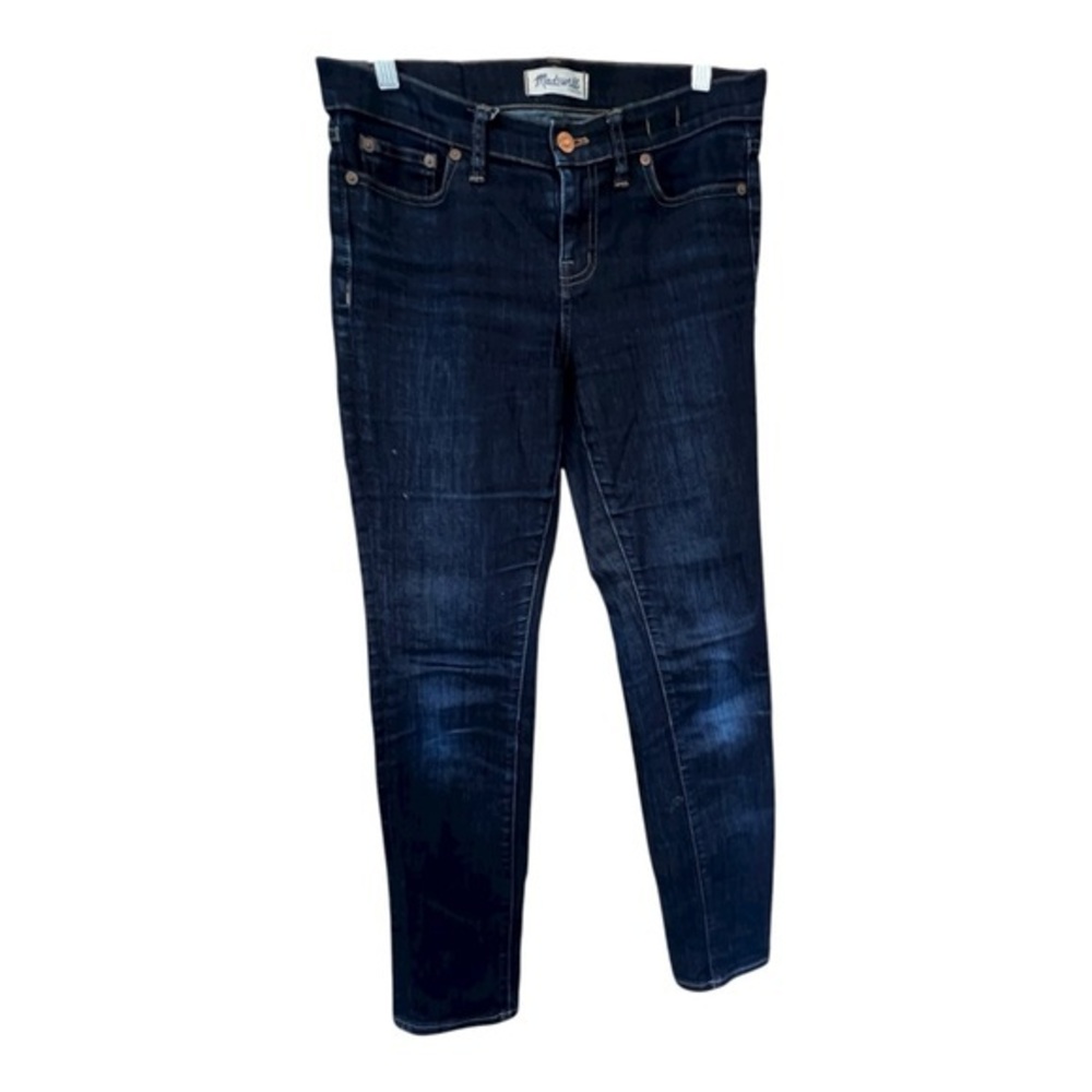 Madewell Women's Deep Indigo straight leg Jeans